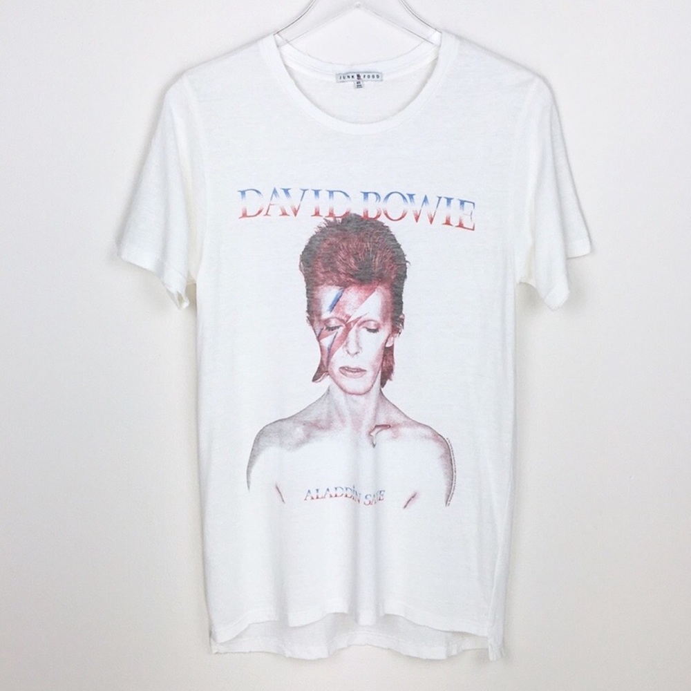Junk Food David Bowie Aladdin Sane Side T shirt